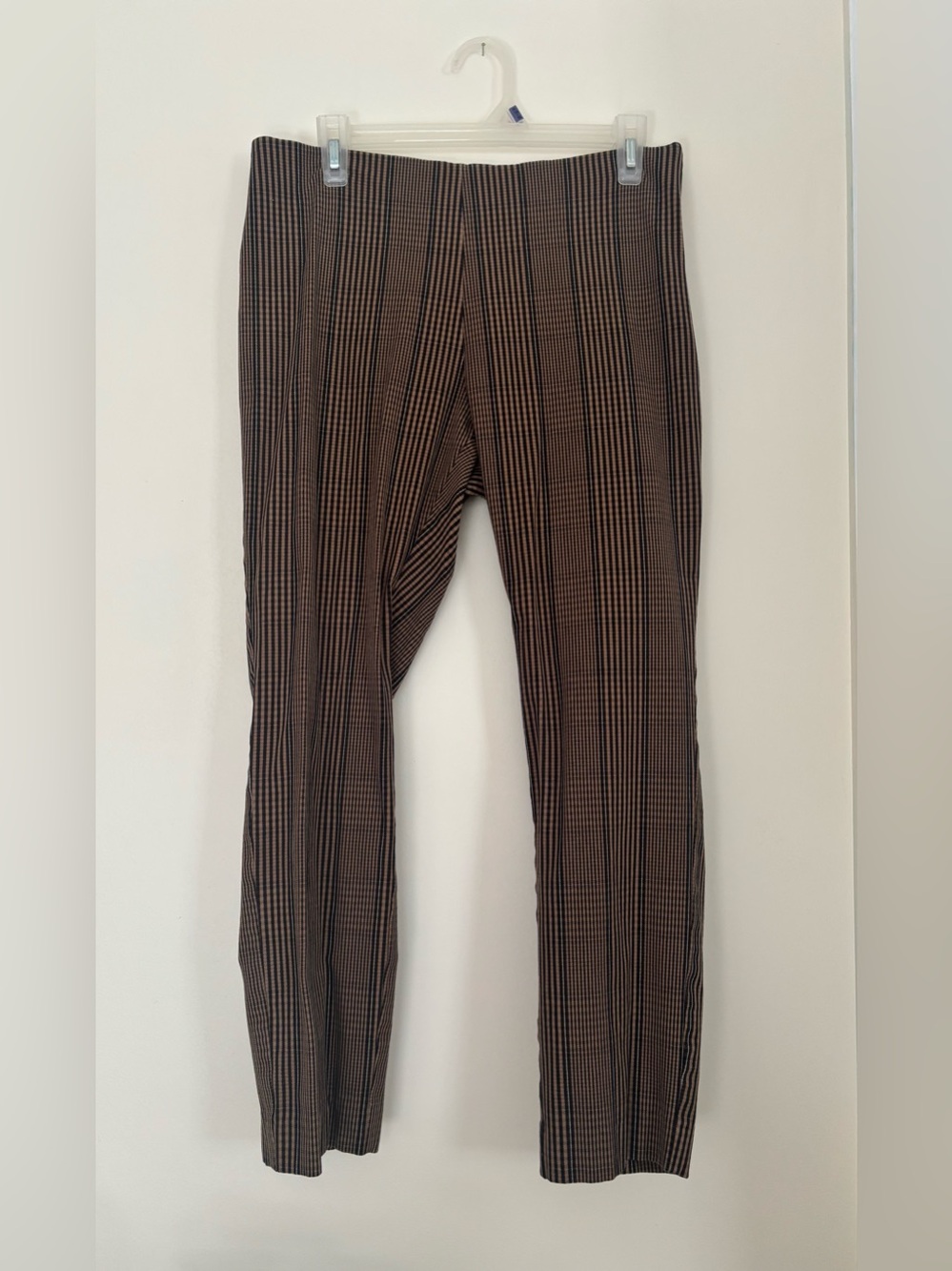 a new day Brown Plaid Women’s Dress Pants